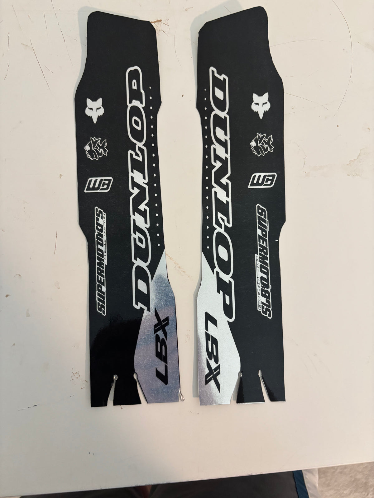 Lbx fork guard decals