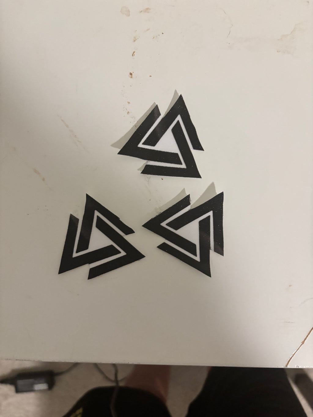 Chi battery stickers