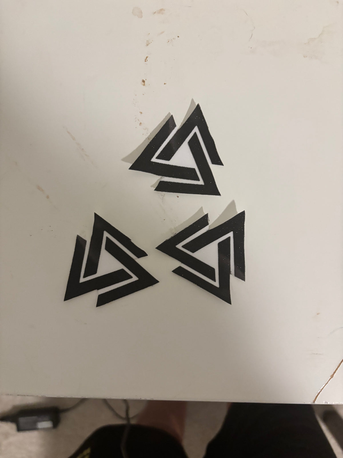 Chi battery stickers
