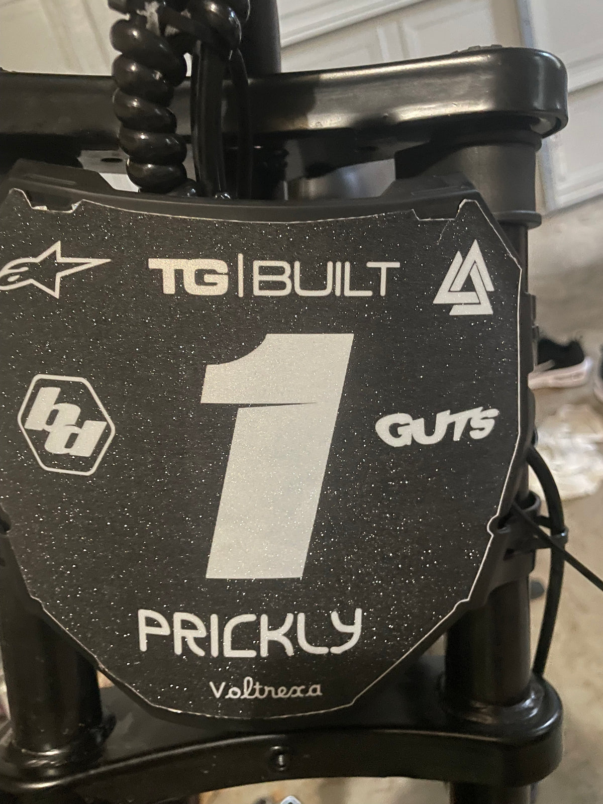 Odi plate decal