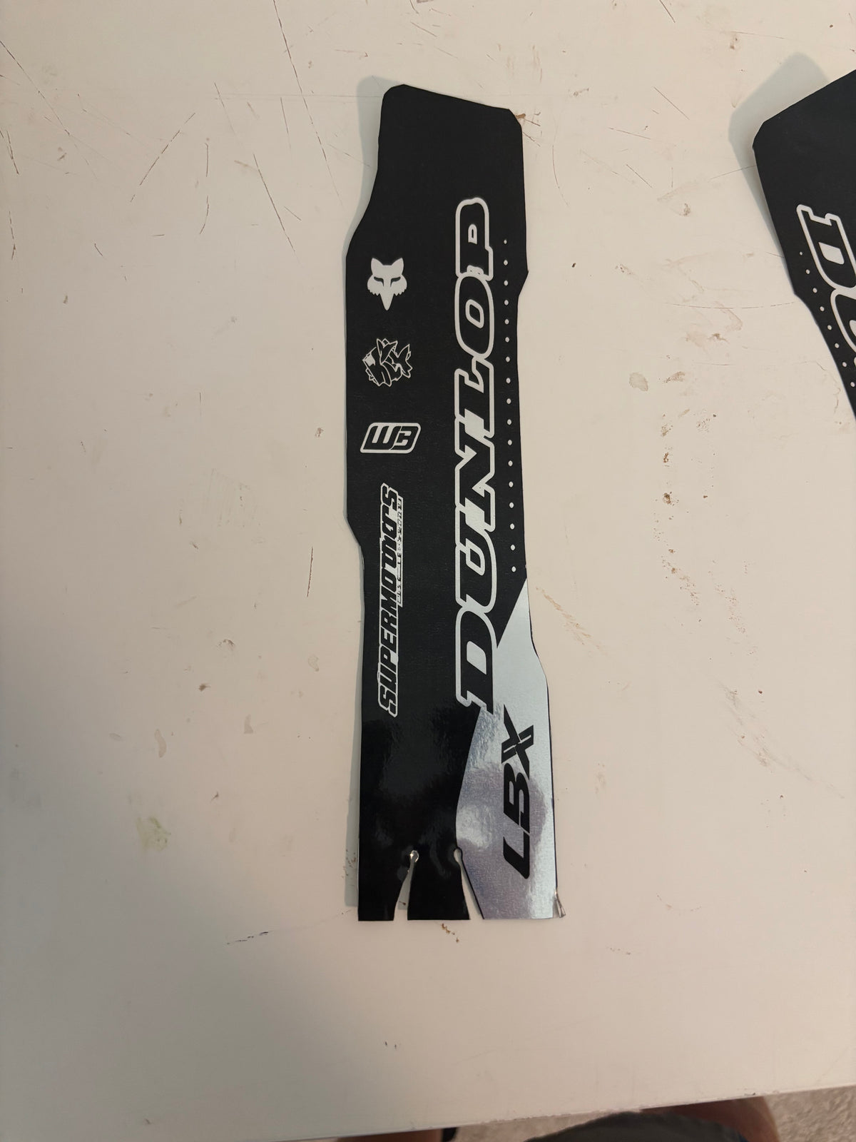 Lbx fork guard decals