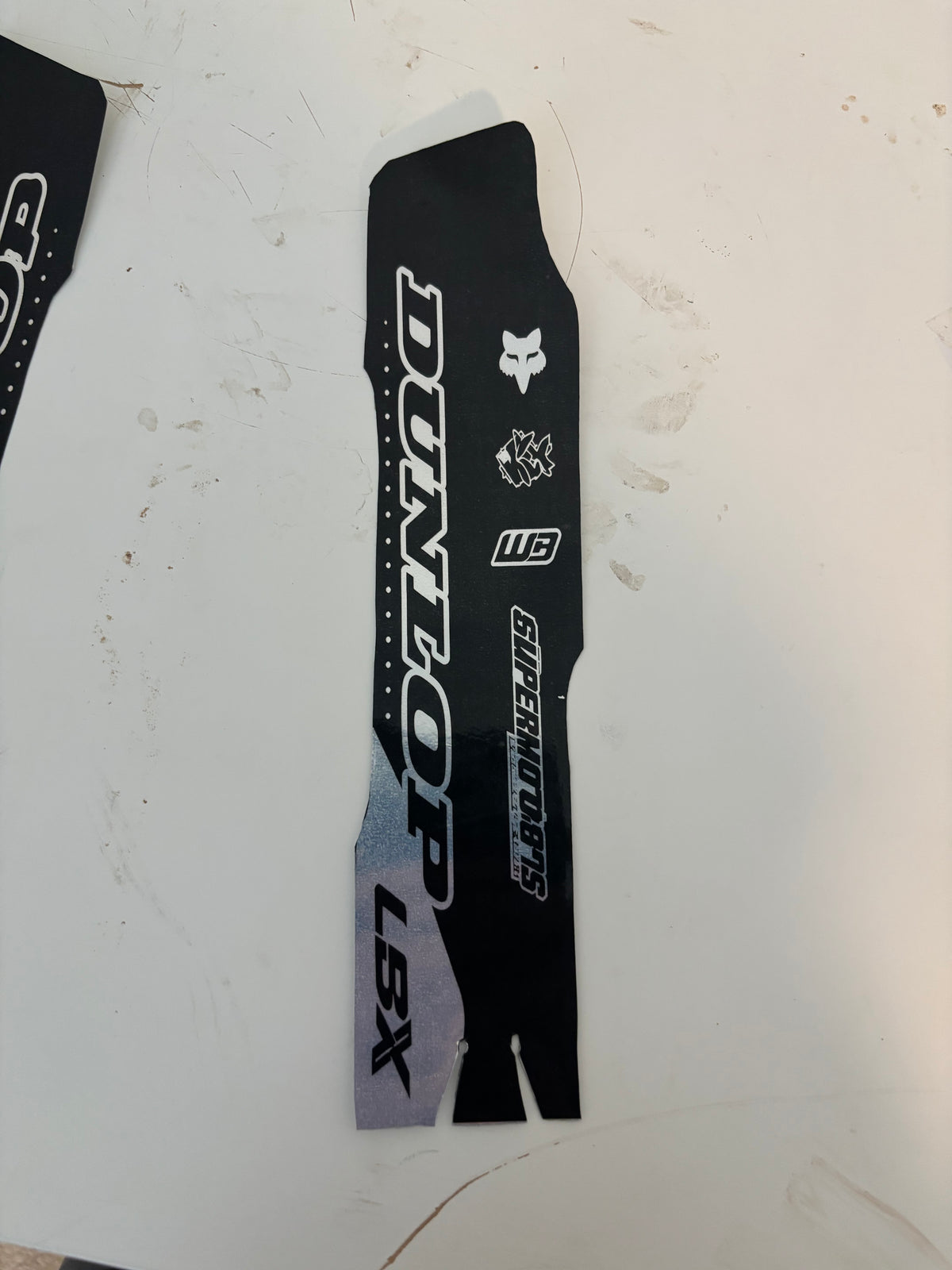 Lbx fork guard decals
