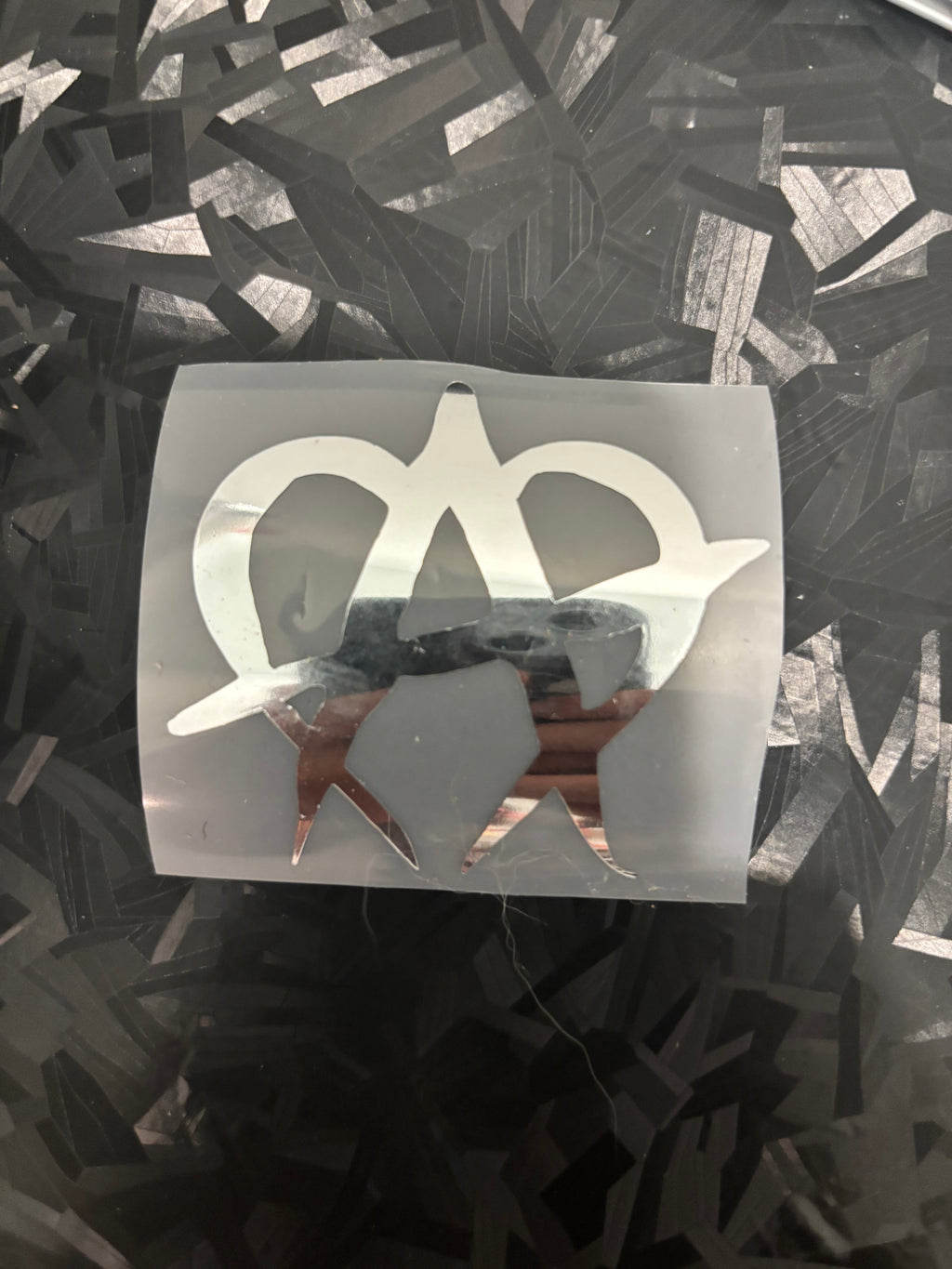 Unmanageable sticker