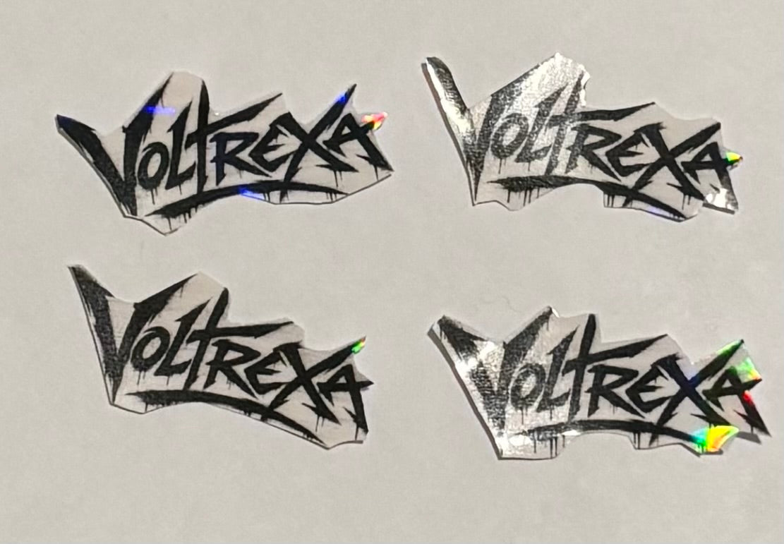4 Pack of Voltrexa Stickers old
