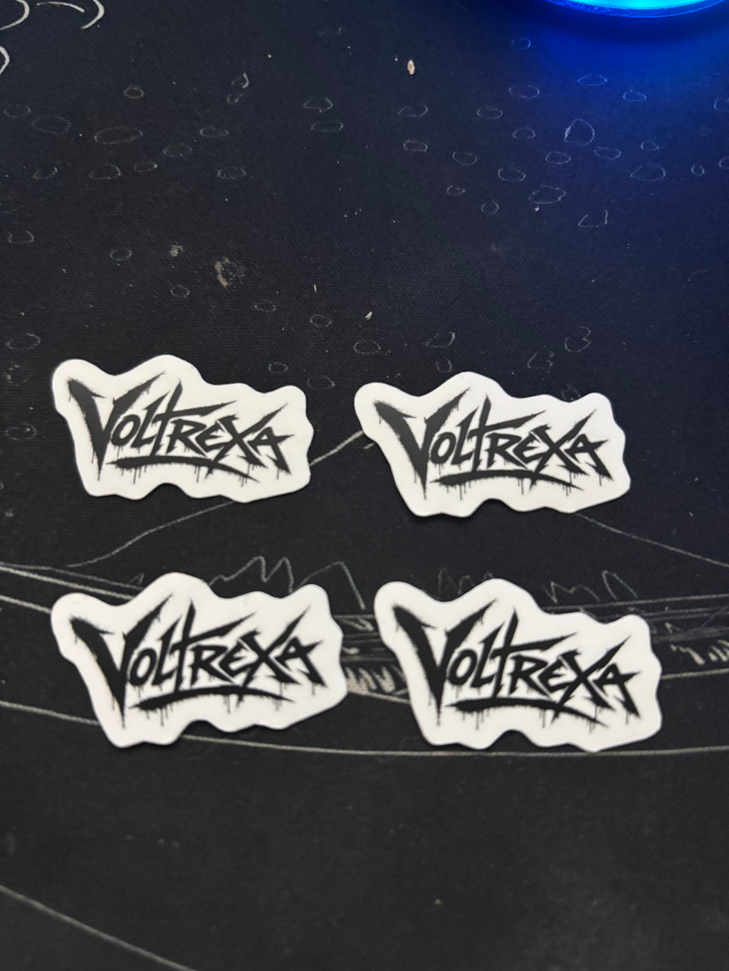Voltrexa mini stickers 4 pack