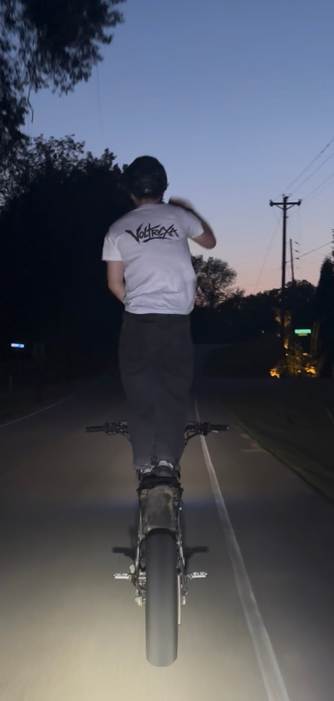 White Short Sleeve Voltrexa Shirt
