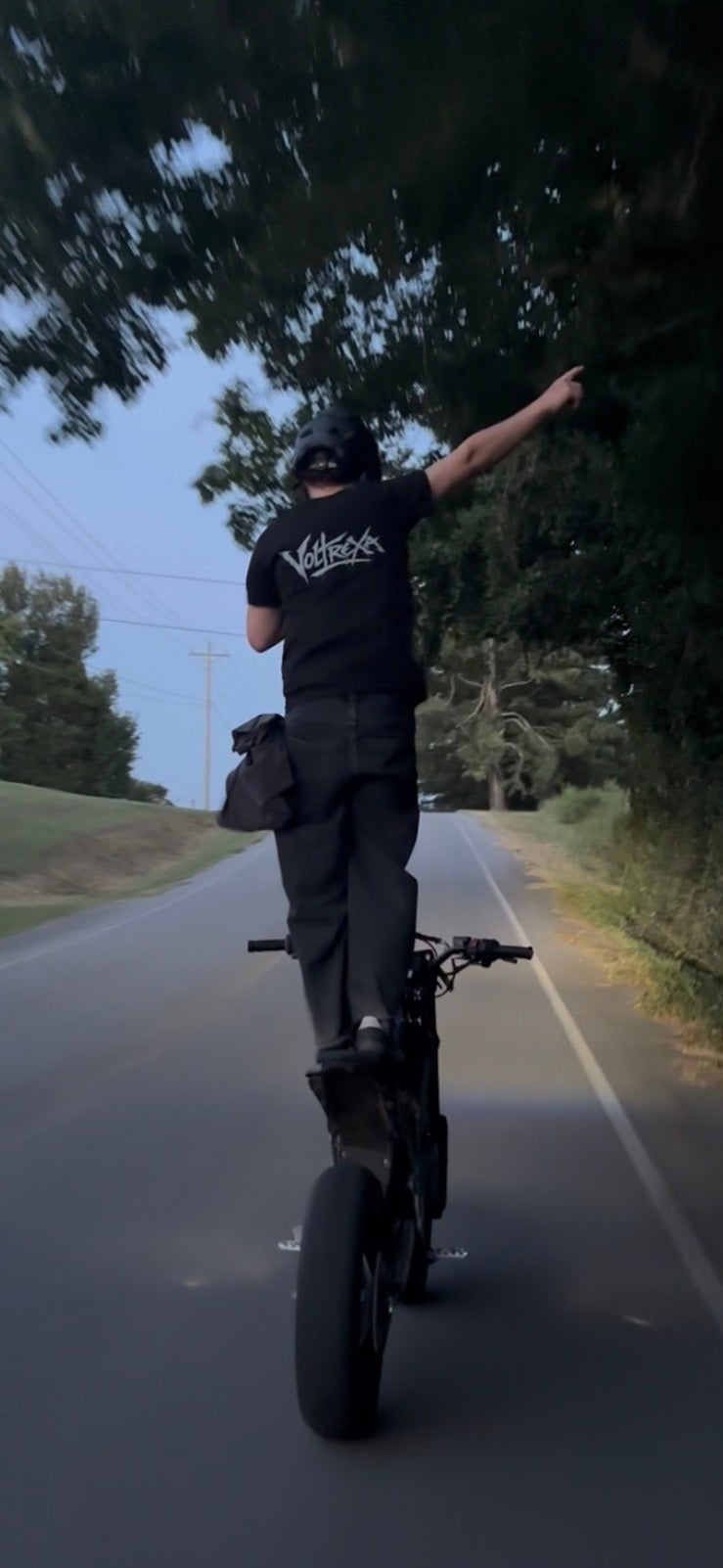 Black Short Sleeve Voltrexa Shirt