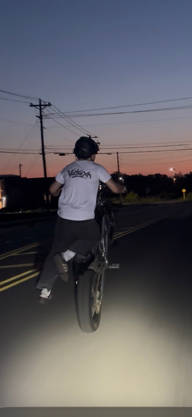 White Short Sleeve Voltrexa Shirt